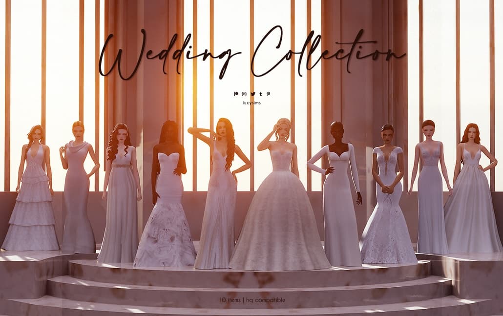 Скриншот мода Свадебная коллекция Wedding Collection